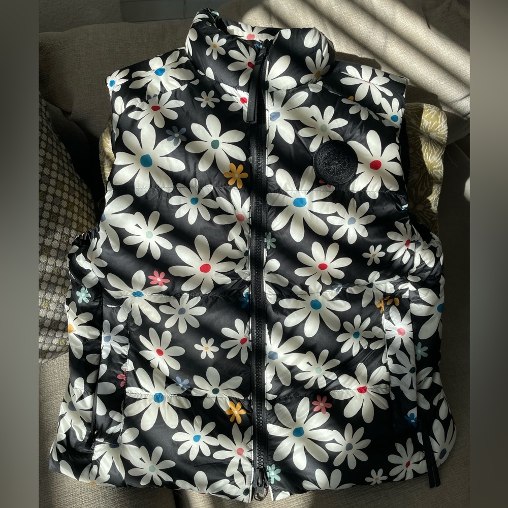 Canada Goose x Reformation Cypress Floral Vest